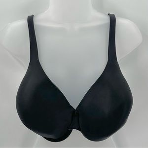 GAP Body Tshirt Bra 40DDD Black Underwire Adjustable Straps Full Support-read